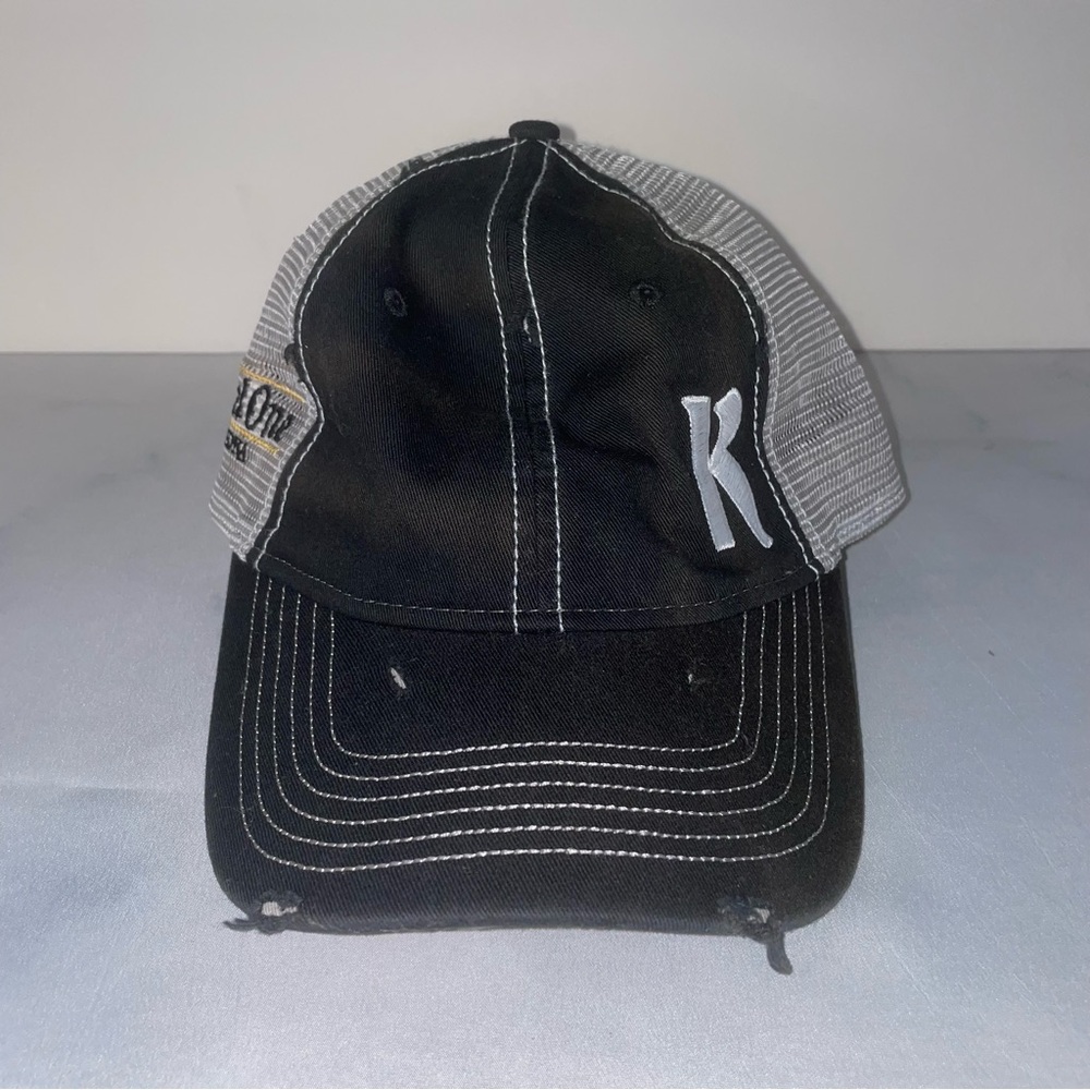 5/$25 Ketel one Vodka Embroidered Logo Factory Distressed Mesh Trucker Cap